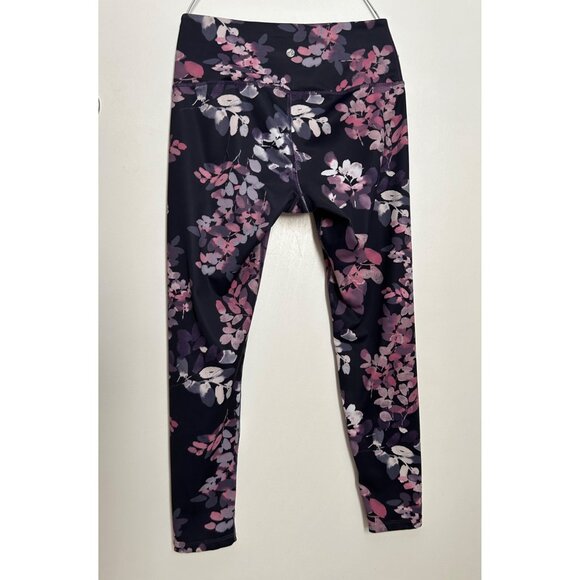Apana Women Floral Print Leggings Size S - Picture 2 of 4
